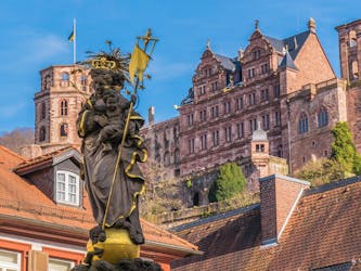 Excursion privée de Francfort à Heidelberg avec les transports en commun